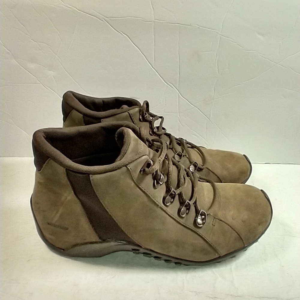 Merrell Illusion Mid Lace Brown Vibram Ankle Boots Women's sz 6.5.